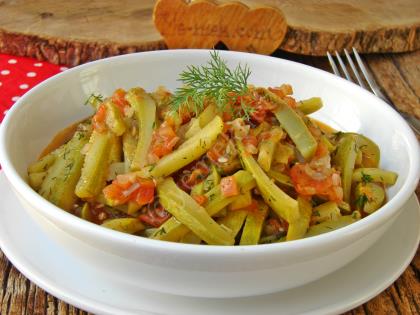 Domatesli Kabak Yemeği