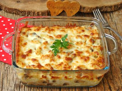 Mantarlı Fırın Makarna