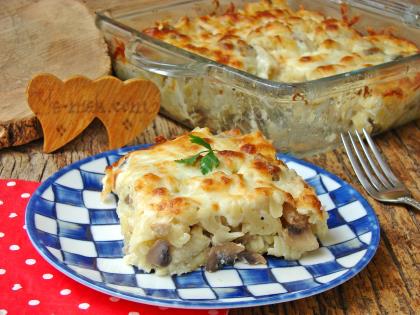 Mantarlı Fırın Makarna