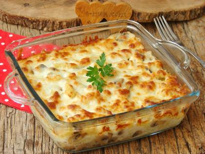 Mantarlı Fırın Makarna