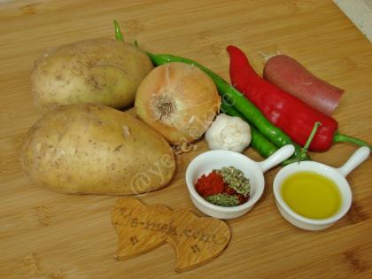 Sucuklu Patates Kavurma