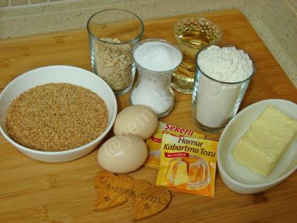 Susamlı Fındıklı Kurabiye