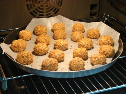 Susamlı Fındıklı Kurabiye