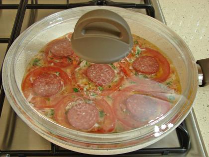 Tavada Domates Pizzası