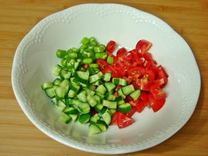 Taze Soğan Salatası