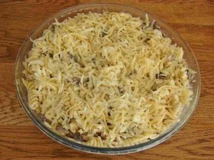 Kremalı Mantarlı Fırın Makarna