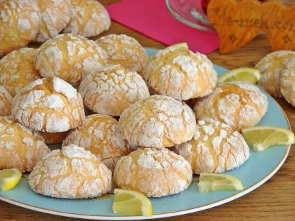 Limonlu Çatlak Kurabiye