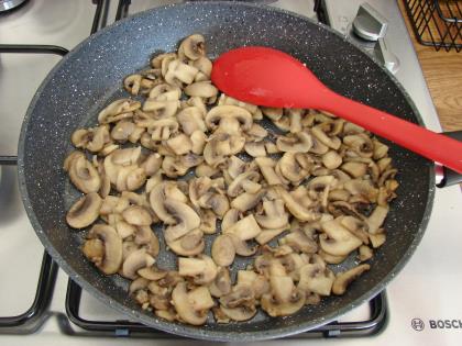 Mantarlı Kremalı Makarna