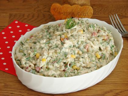 Tavuklu Buğday Salatası