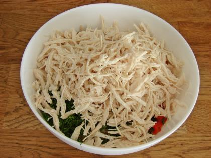 Tavuklu Buğday Salatası