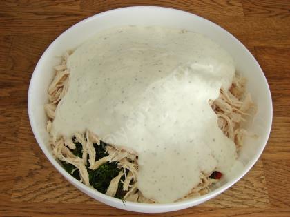 Tavuklu Buğday Salatası