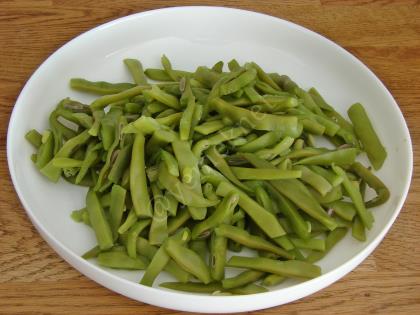 Tavuklu Taze Fasulye Salatası