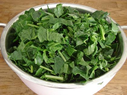 Yeşil Mercimekli Ispanak Yemeği