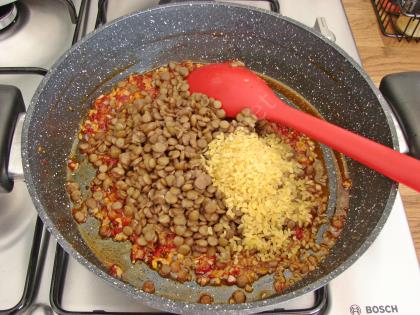 Yeşil Mercimekli Ispanak Yemeği