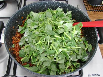 Yeşil Mercimekli Semizotu Yemeği