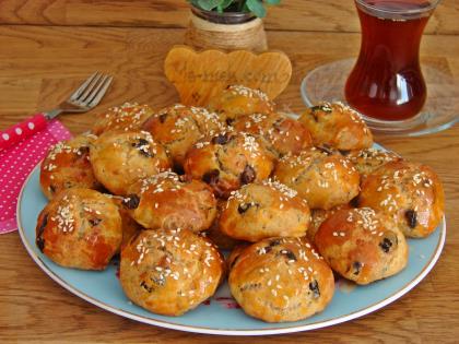 Zeytinli Mayasız Poğaça