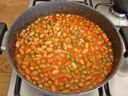 Barbunyalı Bezelye Yemeği