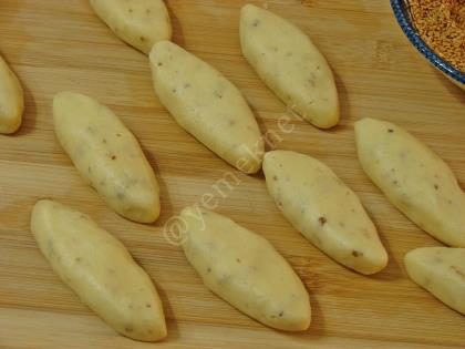 Cevizli Susamlı Tuzlu Kurabiye