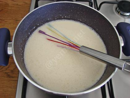 Çikolata Soslu Muhallebi