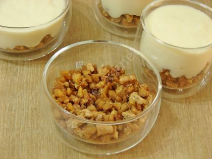 Elmalı Bisküvili Muhallebi