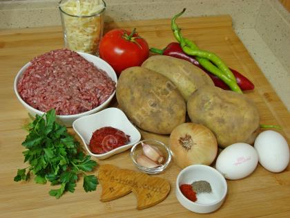 Kıymalı Rulo Patates