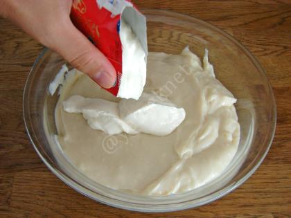 Kremalı Tavuk Göğsü Tatlısı