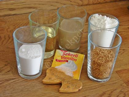 Tahinli Susamlı Kurabiye