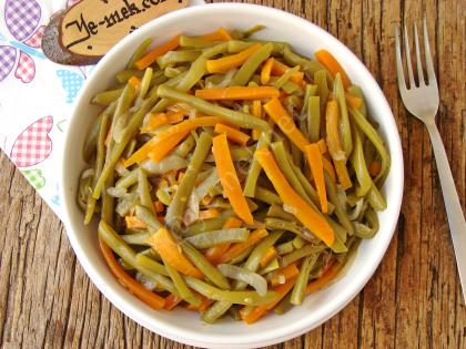 Zeytinyağlı Havuçlu Taze Fasulye