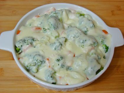 Fırında Brokoli Graten