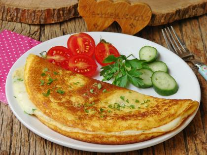 Kabartma Tozlu Omlet