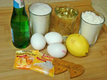 Limonlu Sodalı Kek