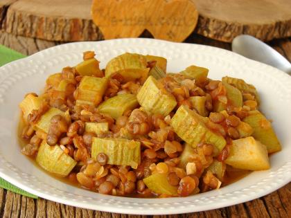 Mercimekli Kabak Yemeği