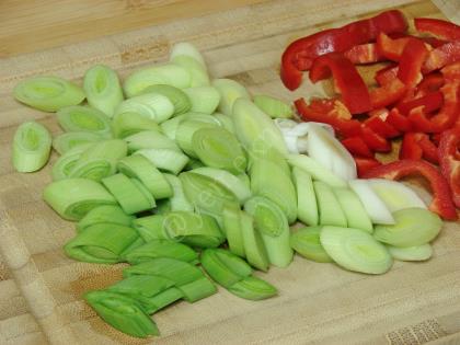 Pırasalı Arpa Şehriye Pilavı