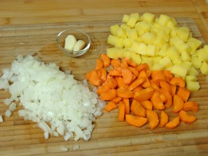 Sebzeli Yeşil Mercimek Yemeği