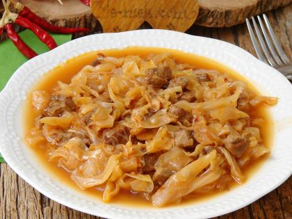 Etli Kapuska Yemeği