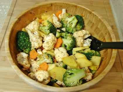 Fırında Sebze Sote