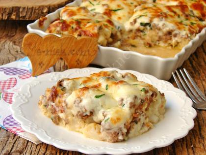 Kıymalı Karnabahar Graten