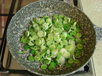 Pırasalı Mantarlı Makarna