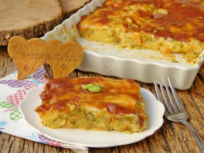 Pırasalı Patates Graten