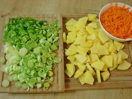 Pırasalı Patates Graten