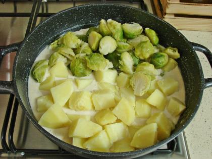 Brüksel Lahanası Graten