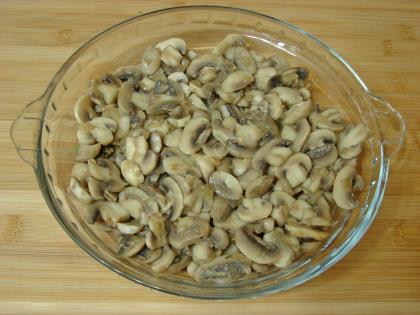 Fırında Beşamel Soslu Mantar