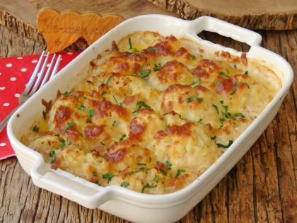 Fırında Sütlü Karnabahar