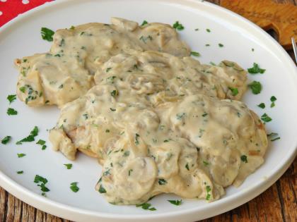 Mantar Soslu Tavuk Bonfile