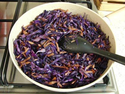 Mor Lahana Yoğurtlaması