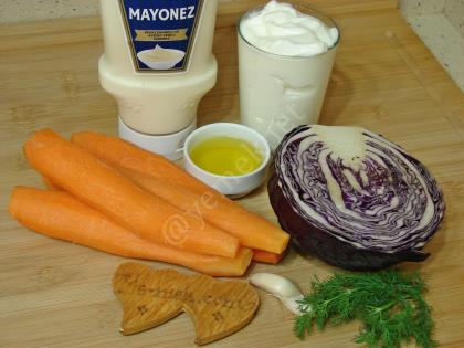 Mor Lahanalı Havuç Tarator