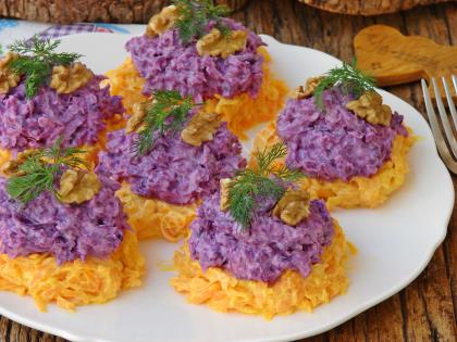 Mor Lahanalı Havuç Tarator