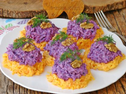 Mor Lahanalı Havuç Tarator