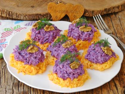 Mor Lahanalı Havuç Tarator