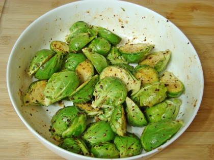 Fırında Brüksel Lahanası